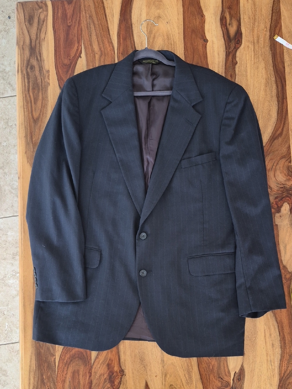 Deansgate  Vintage Wool Pinstripe, Two Blazer 48L